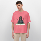 DR. ZOMBIE Oversized Unisex Bio T-Shirt - Pink 