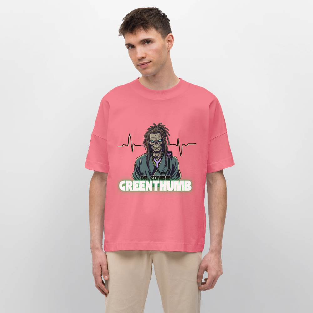 DR. ZOMBIE Oversized Unisex Bio T-Shirt - Pink 