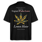 TRUE LEMON Oversized Unisex Bio T-Shirt - Schwarz