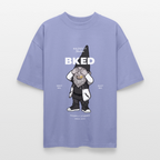 BKED Unisex Oversized Bio-T-Shirt - Violett