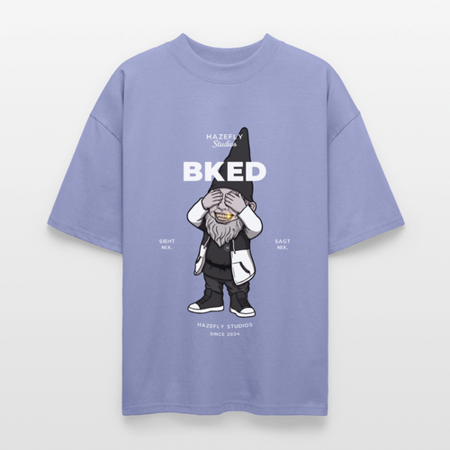 BKED Unisex Oversized Bio-T-Shirt - Violett