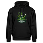 GLOW GARDEN WITH GROWLAB Unisex Bio-Hoodie - Schwarz