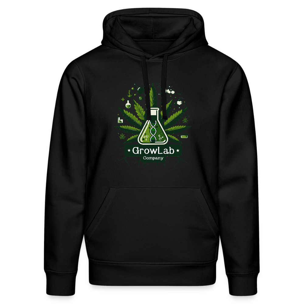 GLOW GARDEN WITH GROWLAB Unisex Bio-Hoodie - Schwarz