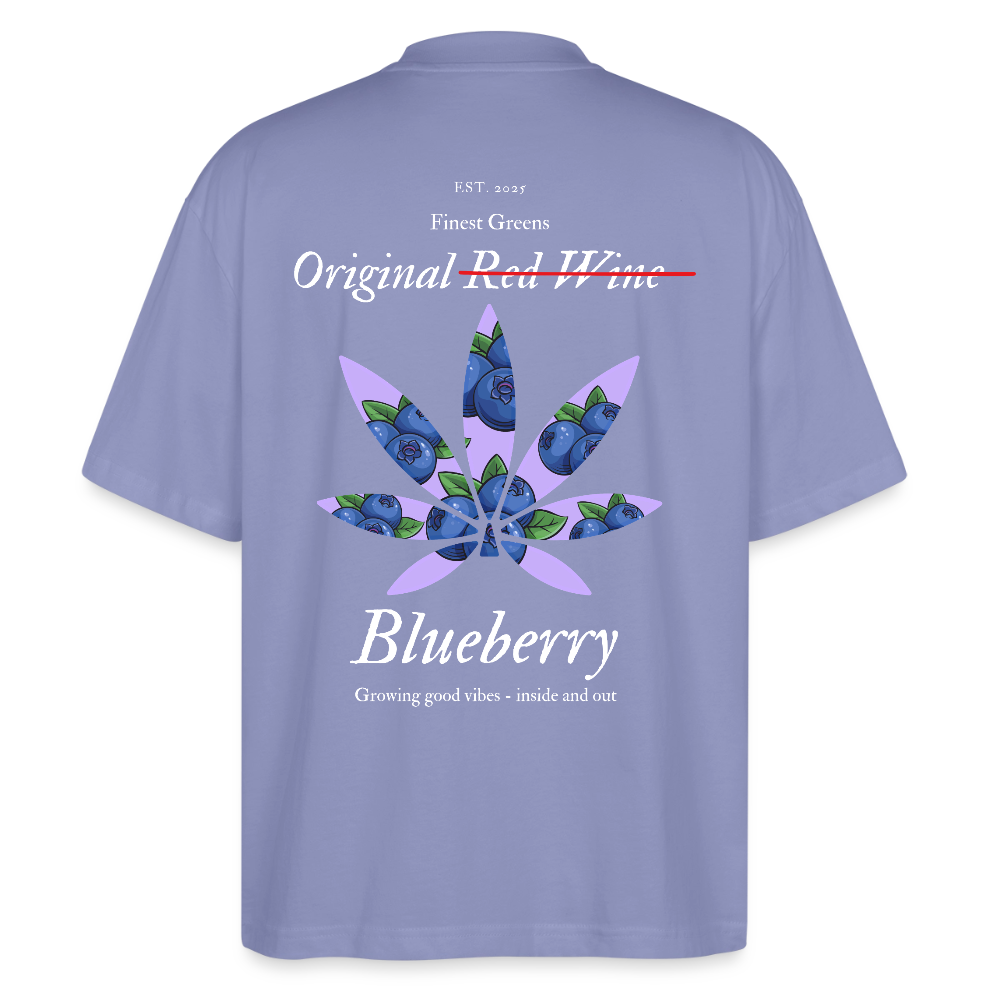 TRUE BERRY Oversized Unisex Bio T-Shirt - Violett
