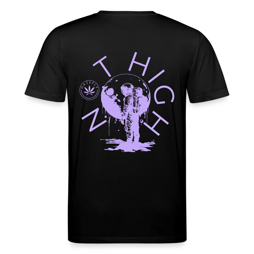 NOT HIGH Unisex Bio-T-Shirt - Schwarz