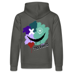 710 VIBES Unisex Bio-Hoodie - Anthrazit
