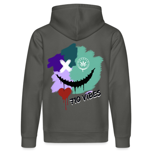710 VIBES Unisex Bio-Hoodie - Anthrazit