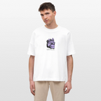 420 SKULL Oversized Unisex Bio T-Shirt - Weiß