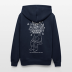 NOT HIGH ENOUGH Unisex Bio-Hoodie - French Navy