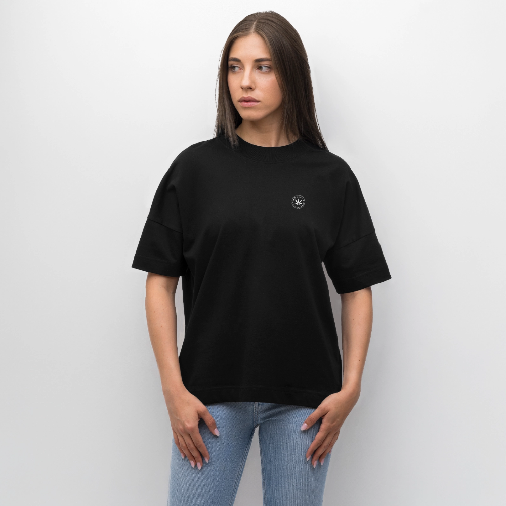 HELL YEAH Oversized Unisex Bio T-Shirt - Schwarz