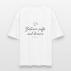 PUFFS & DREAMS Oversized Unisex Bio T-Shirt - Weiß