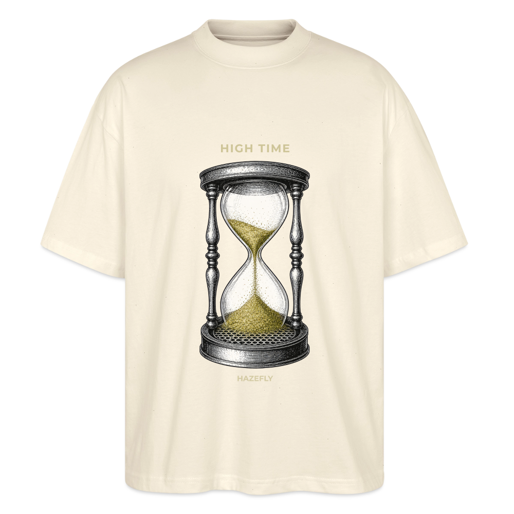 HIGH TIME Unisex Oversized Bio-T-Shirt - Natur