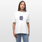 420 SKULL Oversized Unisex Bio T-Shirt - Weiß