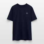 LOGO WHITE Unisex Bio-T-Shirt - Navy
