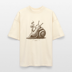SLOW BURN Unisex Oversized Bio-T-Shirt - Natur