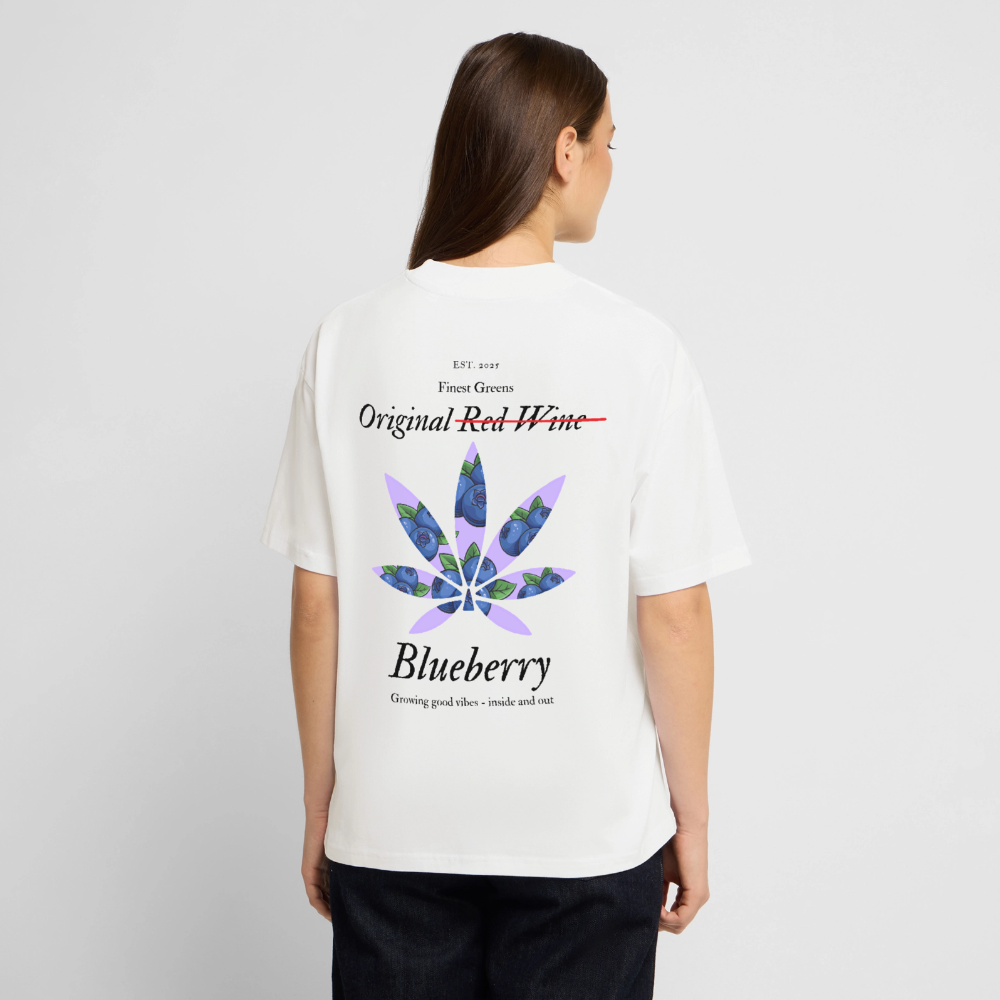 TRUE BERRY Oversized Unisex Bio T-Shirt - Weiß