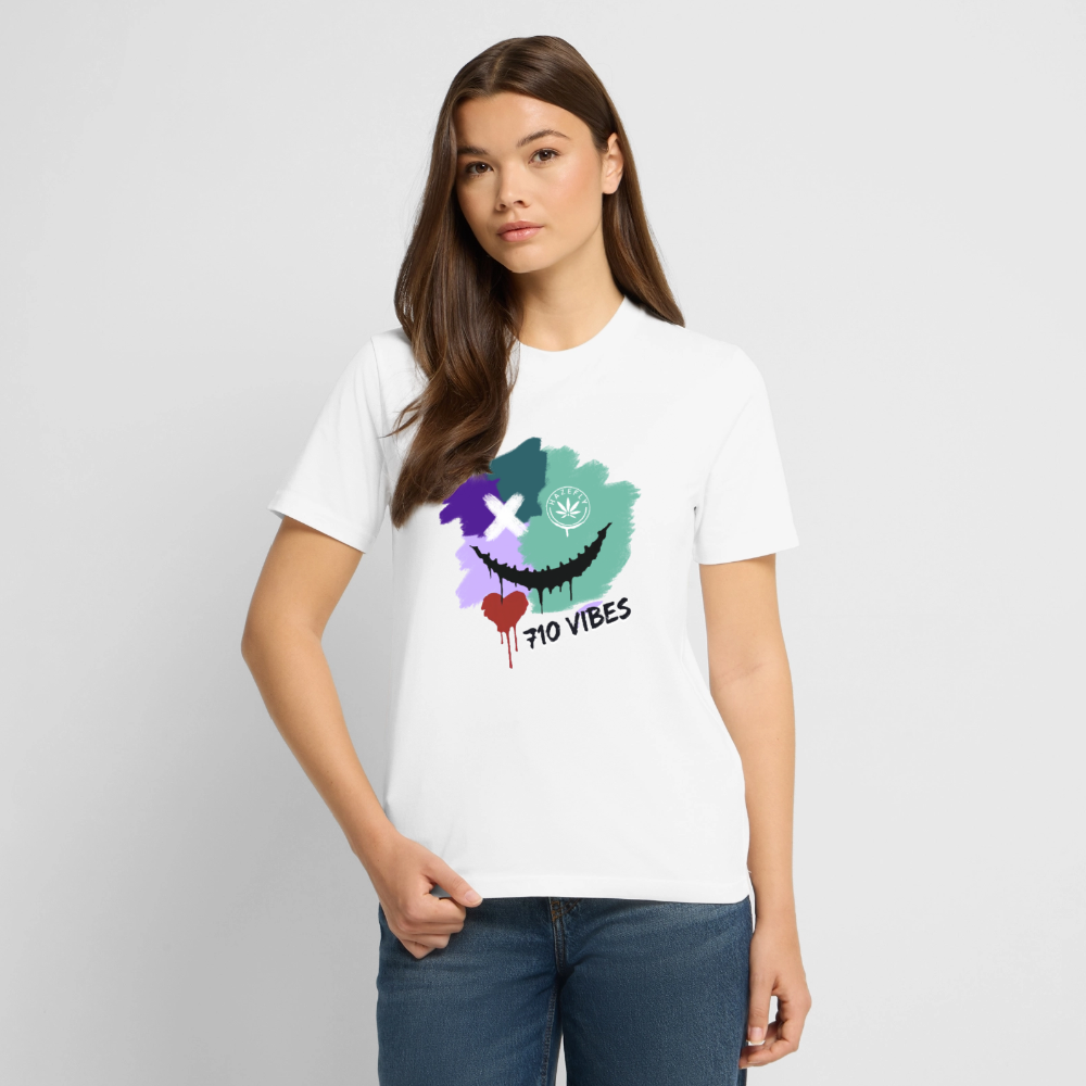 710 VIBES Unisex Bio-T-Shirt - Weiß