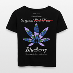 TRUE BERRY Relaxed Frauen Bio-T-Shirt - Schwarz