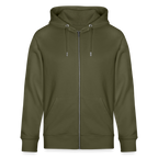 GLOW GARDEN Unisex Bio-Kapuzenjacke - Khaki