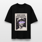 STONED Unisex Oversized Bio-T-Shirt - Schwarz