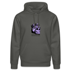 420 SKULL Unisex Bio-Hoodie - Anthrazit