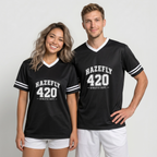 ATHLETIC DEPT Mesh T-Shirt - Schwarz/Weiß