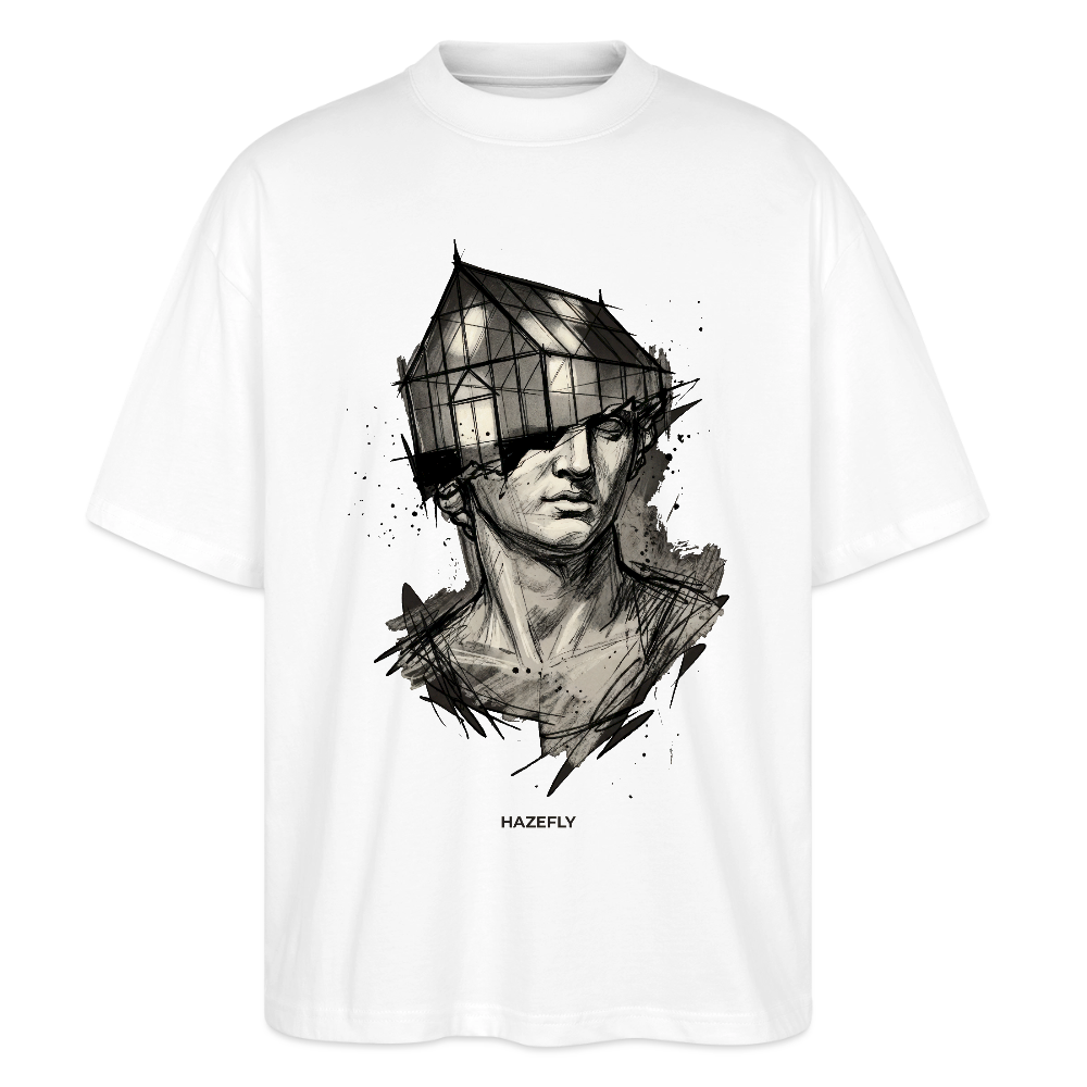 GREEN MIND Unisex Oversized Bio-T-Shirt - Weiß