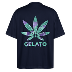 GELATO Oversized Unisex Bio T-Shirt - Navy