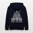 NO FEAR Unisex Bio-Kapuzenjacke - Navy