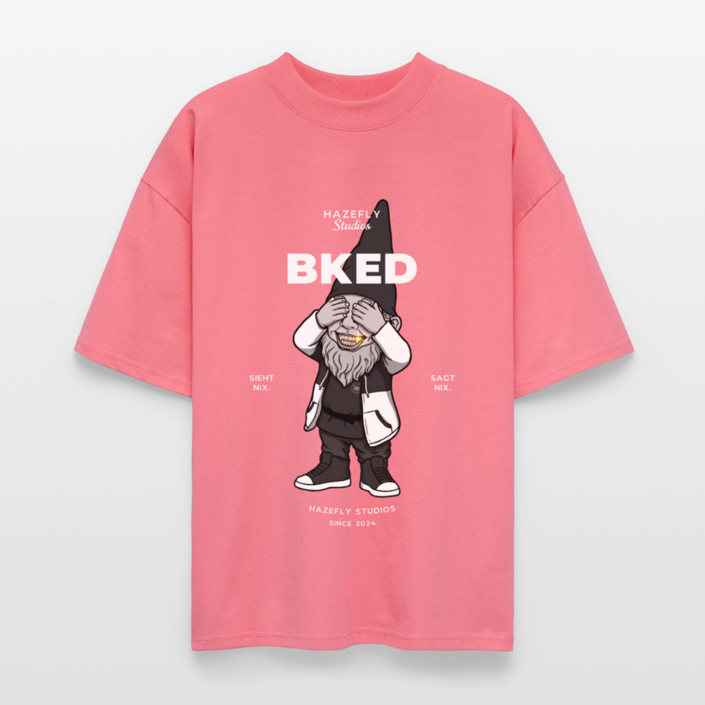 BKED Unisex Oversized Bio-T-Shirt - Pink 