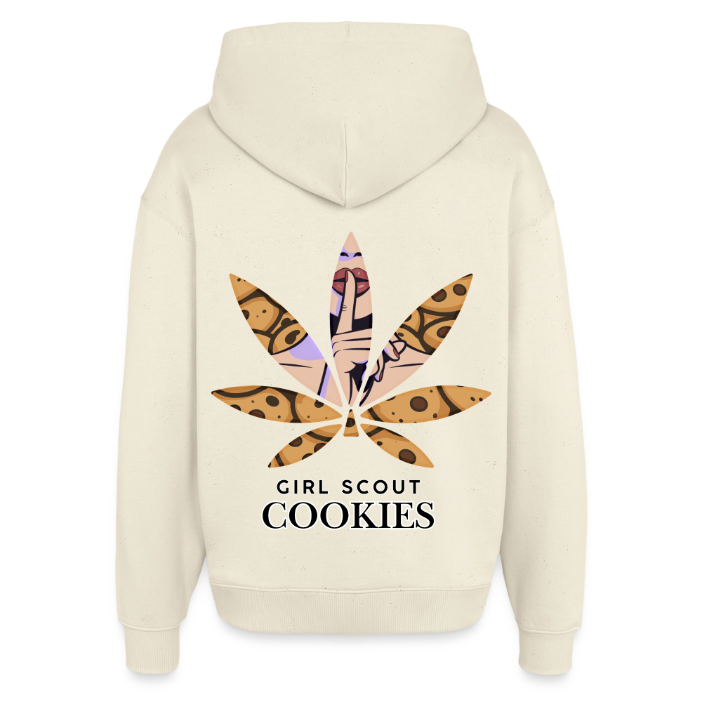 GIRL SCOUT COOKIES Oversized Unisex Bio-Hoodie - Natur