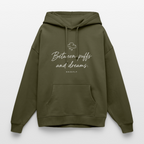 PUFFS & DREAMS Oversized Unisex Bio-Hoodie - Khaki