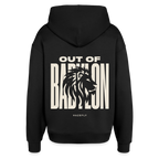 OUT OF BABYLON Oversized Unisex Bio-Hoodie - Schwarz
