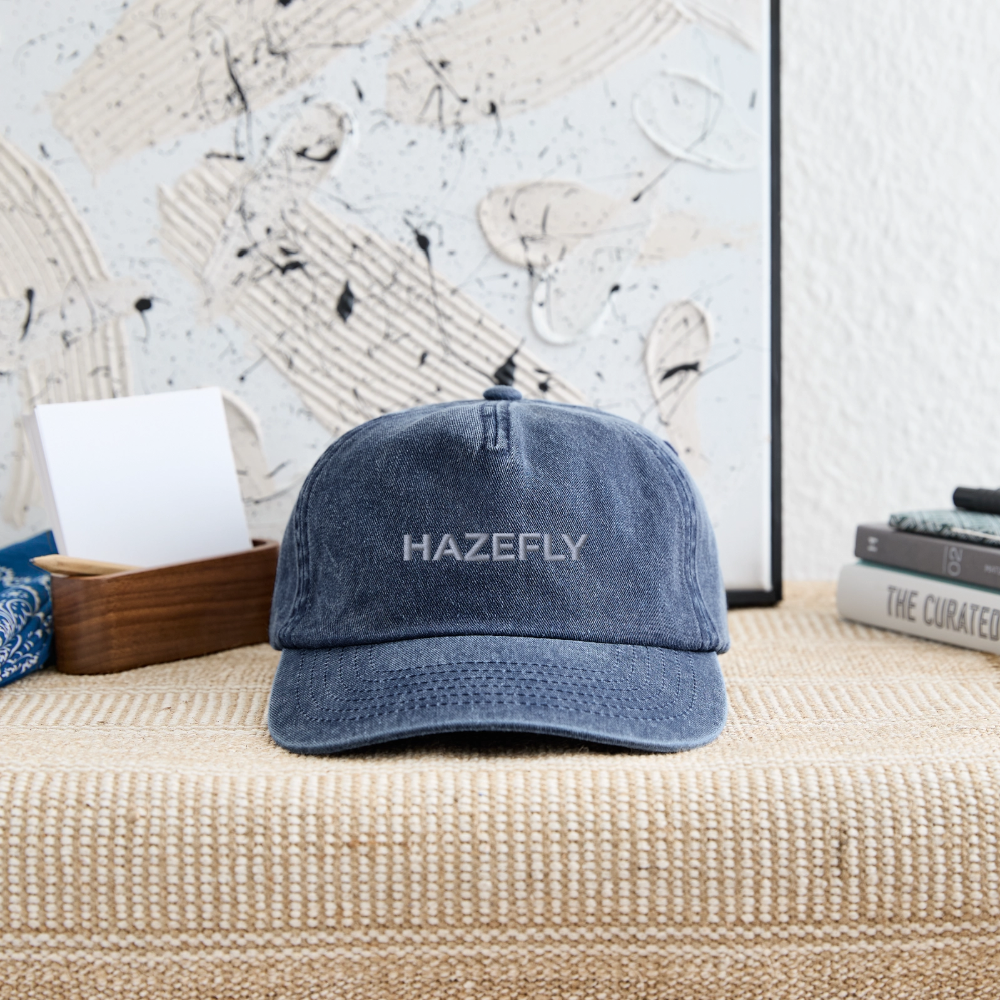 HF SIGNATURE STICK Relaxed Vintage Cap - Vintage Denim