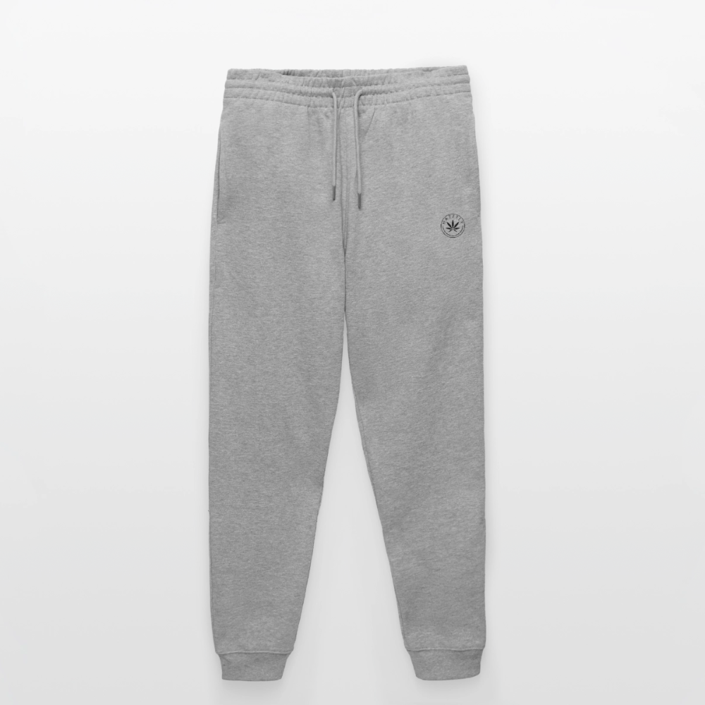 HAZEFLY BLACK Unisex Bio Jogginghose - Grau meliert