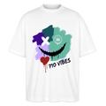 710 VIBES Oversized Unisex Bio T-Shirt - Weiß