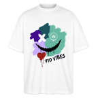 710 VIBES Oversized Unisex Bio T-Shirt - Weiß