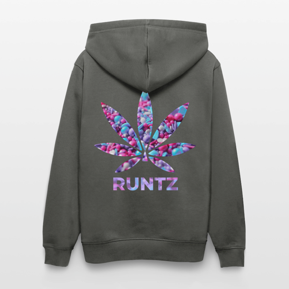 RUNTZ Unisex Bio-Hoodie - Anthrazit