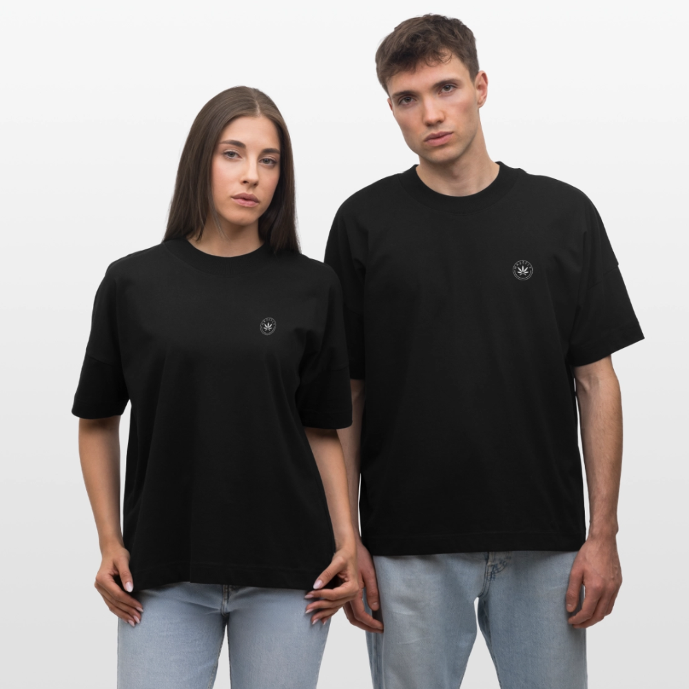 HELL YEAH Oversized Unisex Bio T-Shirt - Schwarz
