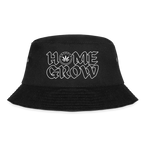 HOME GROW Fischerhut - Schwarz