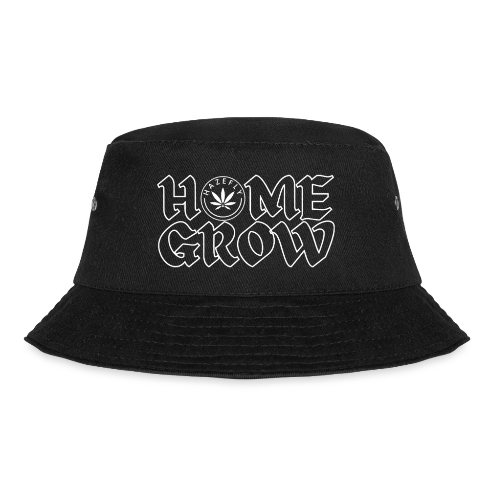 HOME GROW Fischerhut - Schwarz