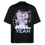 HELL YEAH Oversized Unisex Bio T-Shirt - Schwarz