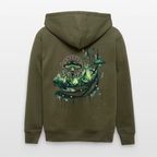 GLOW GARDEN Unisex Bio-Kapuzenjacke - Khaki