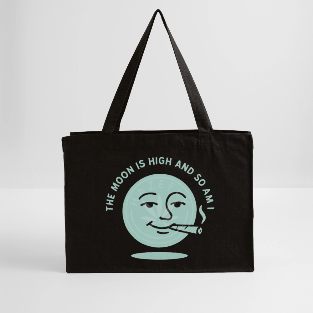 HIGH MOON recycelter Shopping Bag - Schwarz