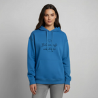 PUFFS & DREAMS Oversized Unisex Bio-Hoodie - Achtsames Blau