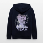 HELL YEAH Unisex Bio-Kapuzenjacke - Navy