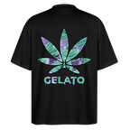 GELATO Oversized Unisex Bio T-Shirt - Schwarz