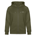 HF SIGNATURE Unisex Bio-Kapuzenjacke - Khaki