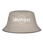 ACTIVE STONER Fischerhut - Khaki/Schwarz