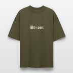 NIGHT BLOOM Oversized Unisex Bio T-Shirt - Khaki